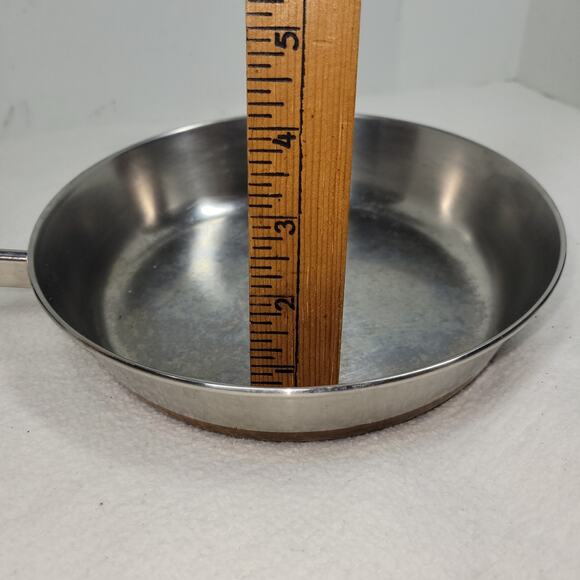 Vintage Paul Revere Ware Saucepan Pan Copper Stainless Steel Cooking Chef Cook - Picture 2 of 11